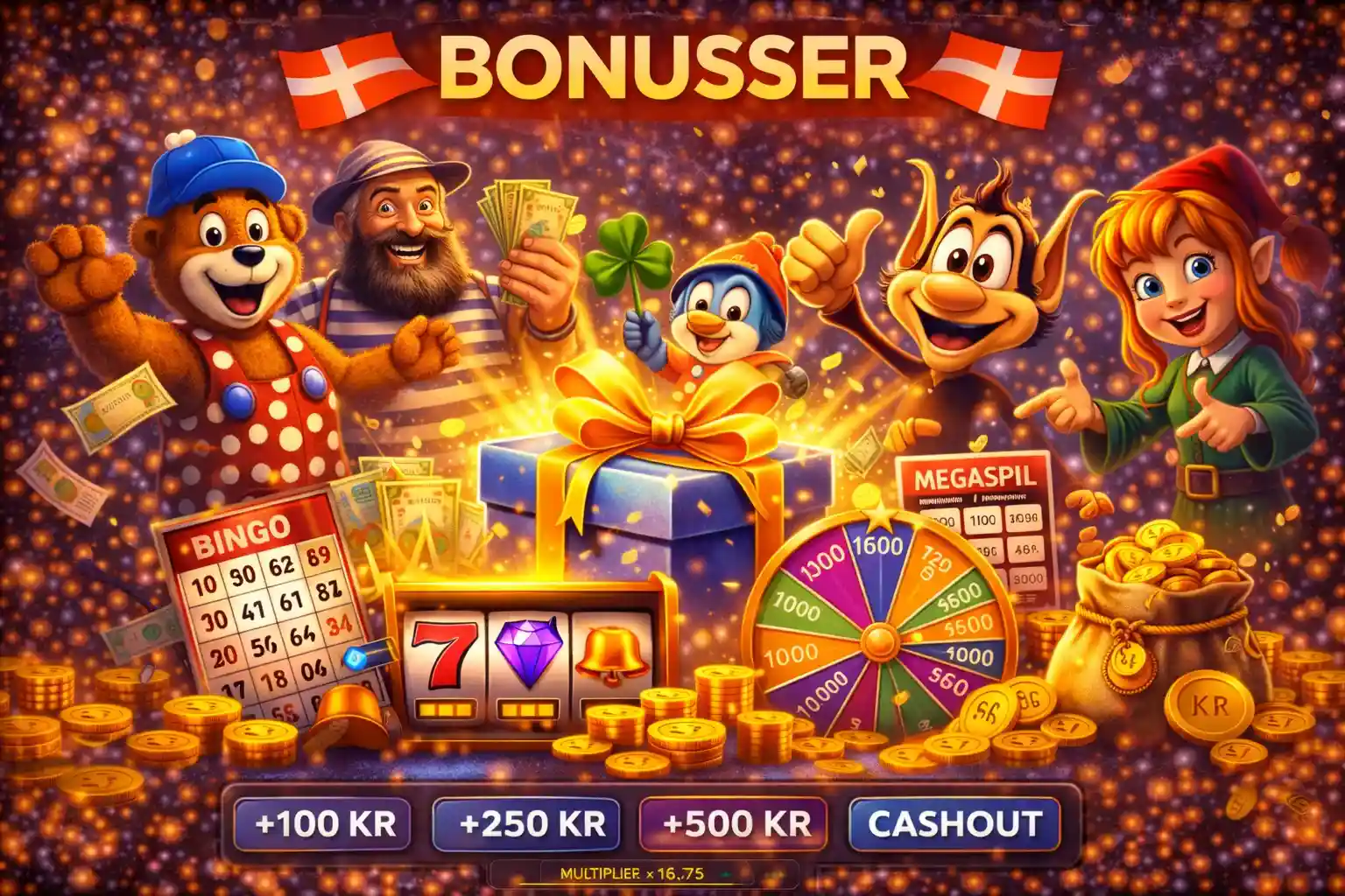 Bonusser danske spillere