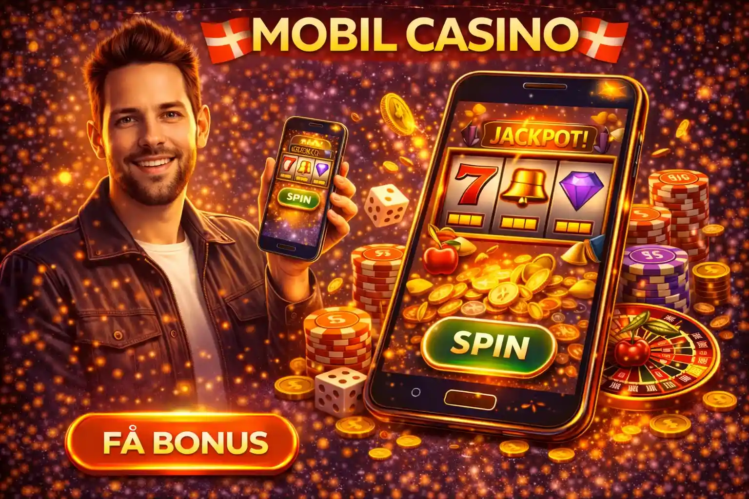 Mobil casino bruger med bonus